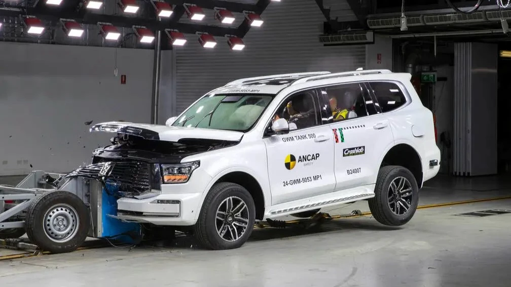 Tank 500 краш-тест Ancap австралийский