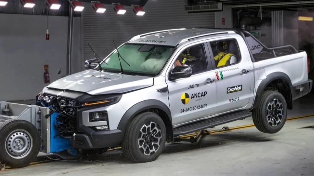 JAC T9 краш-тест Ancap австралийский