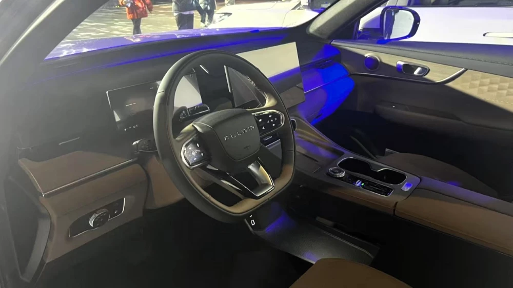 Chery Fulwin T8 C-DM интерьер в Китае