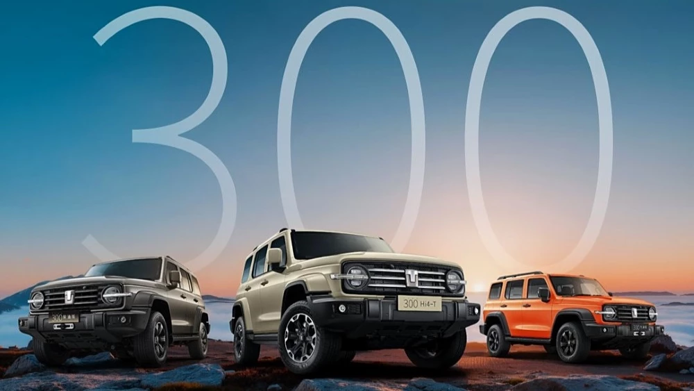 tank 300 обновленный внедорожник официальное изображение