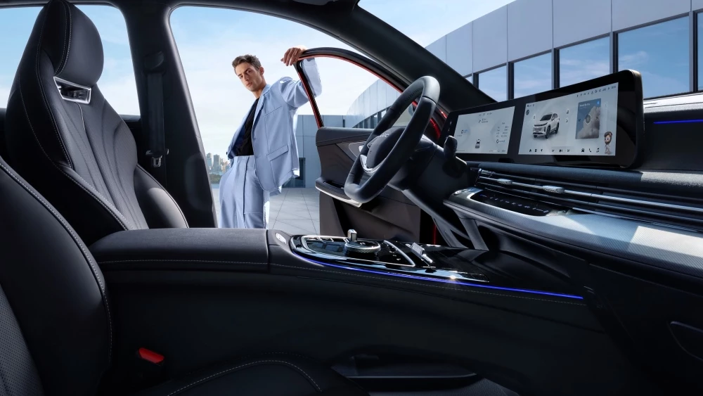 новый Exeed LX интерьер