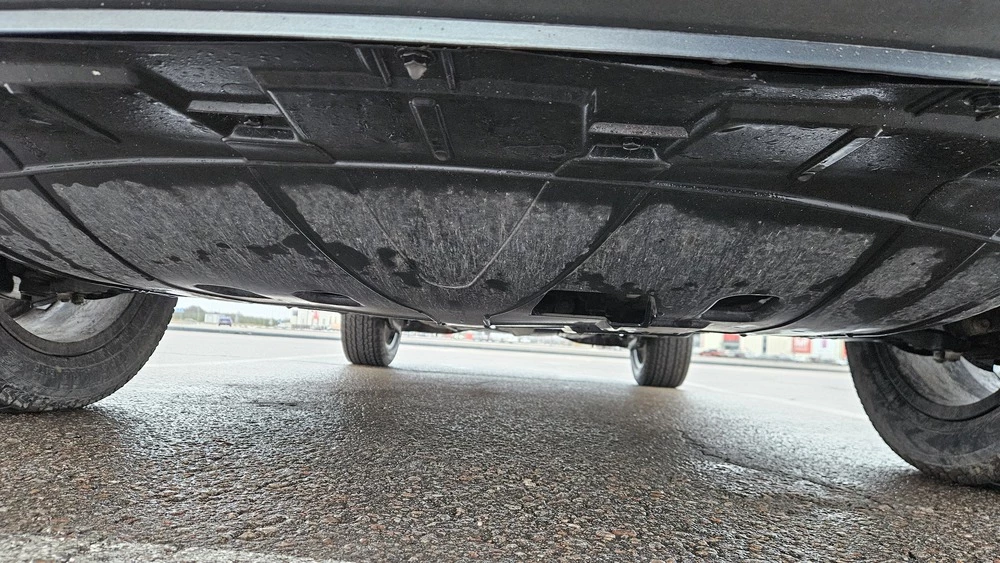 jac js6 днище снизу подвеска защита