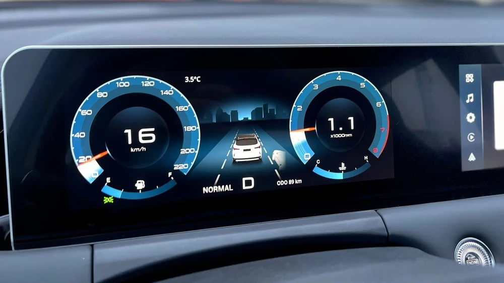 Jetour X50 салон интерьер приборная панель