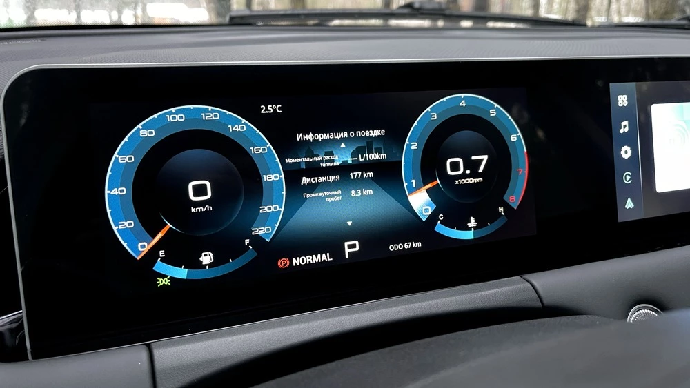 Jetour X50 салон интерьер приборная панель