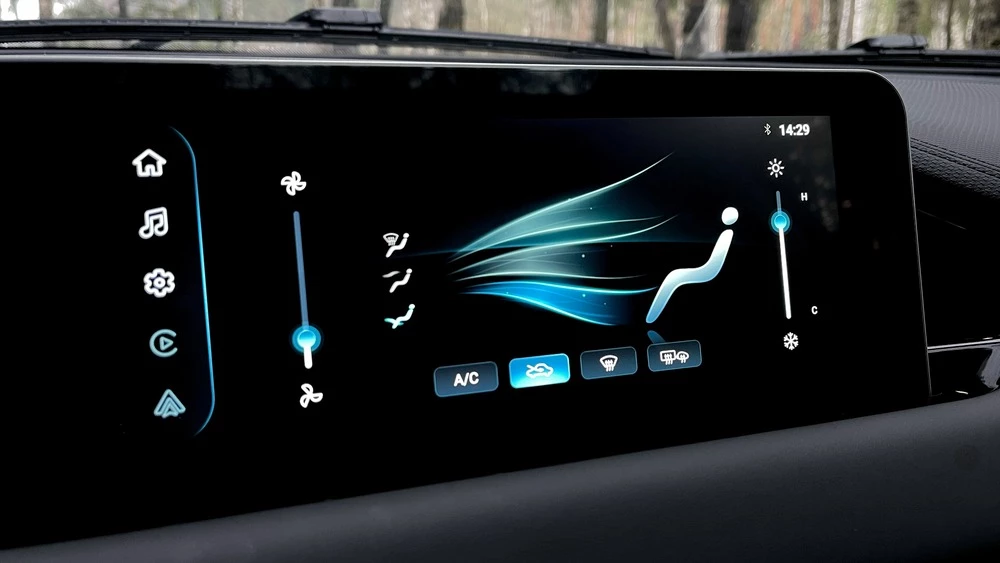 Jetour X50 салон интерьер медиасистема мультимедиасистема климат-контроль