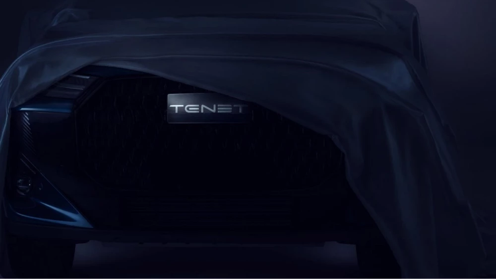 кроссовер tenet chery tiggo 7l спереди тизер новый отечественный бренд тенет в россии