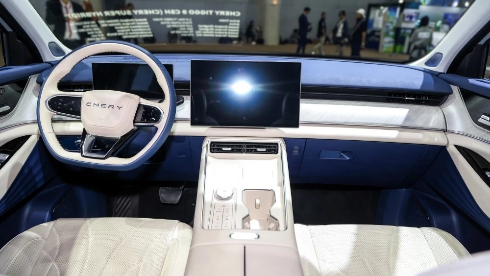 Chery Tiggo 9 PHEV интерьер