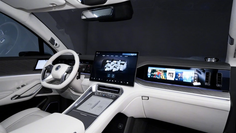 Denza N9 салон интерьер