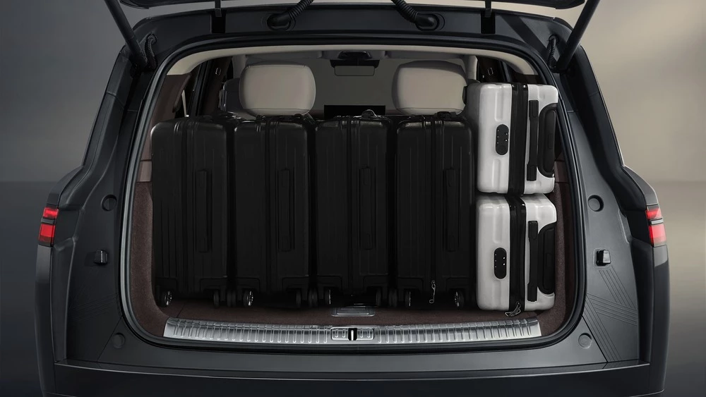 Denza N9 салон интерьер багажник вместительность