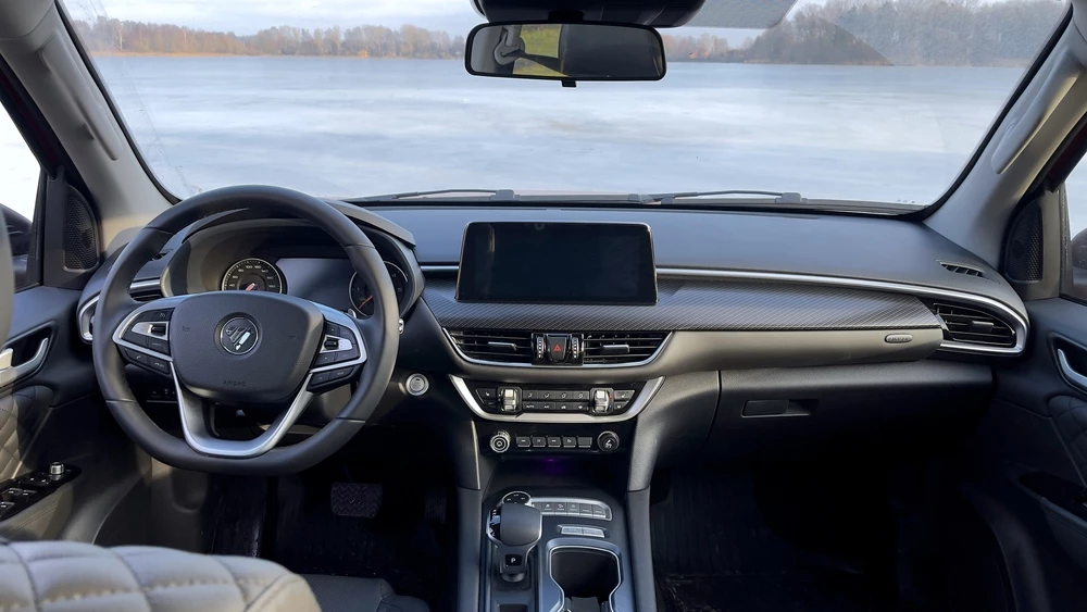 пикап Foton Tunland G7 тест салон интерьер