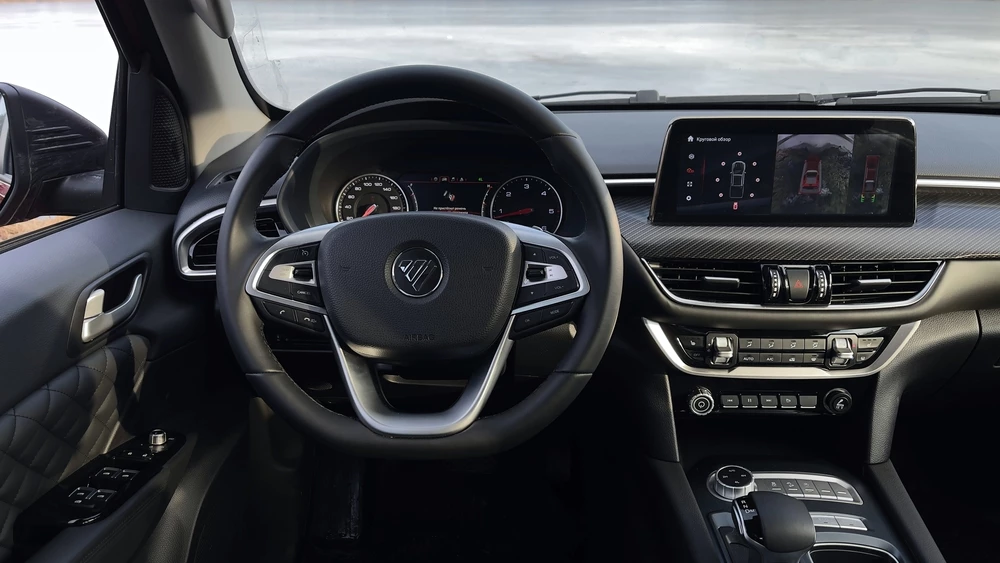 пикап Foton Tunland G7 тест салон интерьер