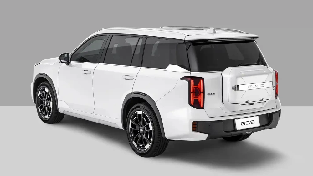 GAC GS8 GX Traveller сбоку сзади