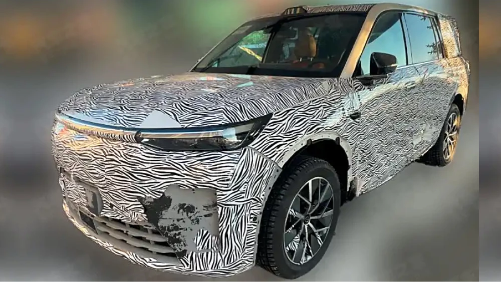 кроссовер gac s9 сбоку спереди гибридный флагманский