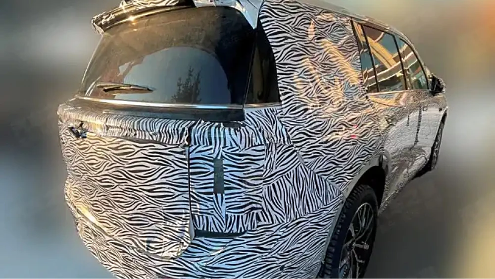 кроссовер gac s9 сбоку сзади гибридный флагманский