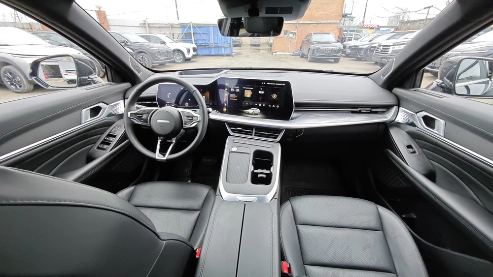 обновленный новый Haval F7 тест мишина салон интерьер