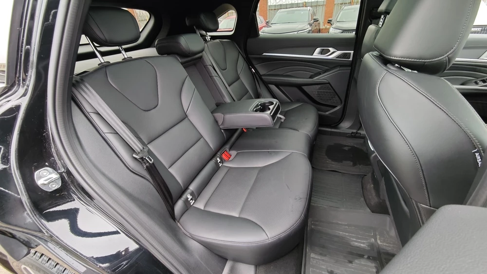 обновленный новый Haval F7 тест мишина салон интерьер сиденья второй ряд