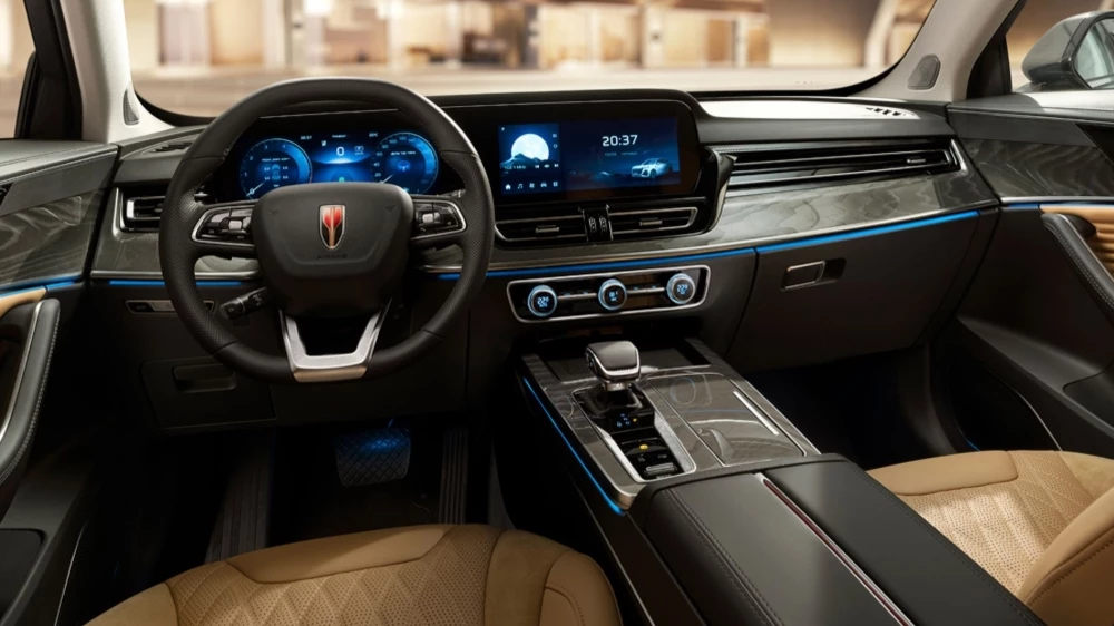 Hongqi HS5 салон интерьер новый