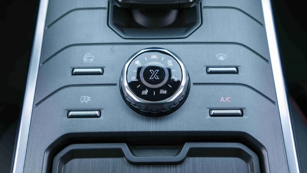 Jetour T2 2025 модельного года салон интерьер шайба выборов режимов тоннель