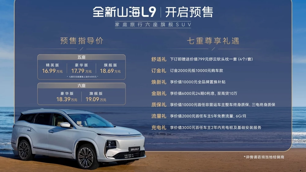 обновленный Jetour Shanhai L9 цены комплектации