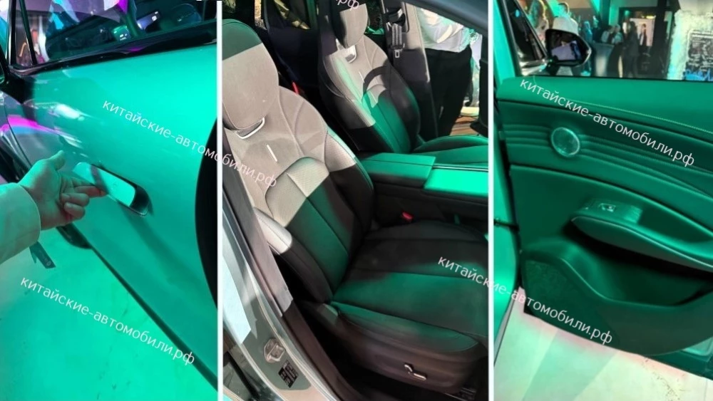 Omoda C7 кроссовер салон двери