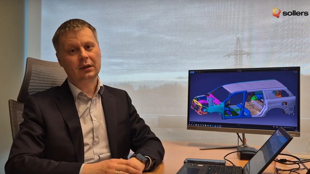 Внедорожник Sollers на базе JAC получит уникальный интерьер. До старта продаж осталось меньше года Директор Центра по продуктовому развитию Sollers Михаил Гурьянов