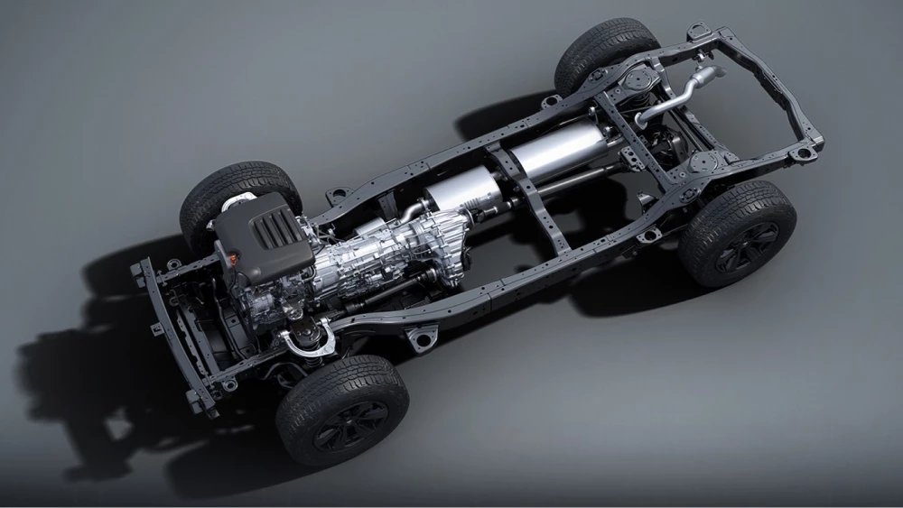 обновленный tank 300 рама коробка передач полный привод