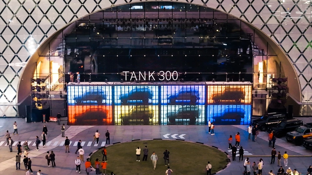 Обновленный внедорожник Tank 300 презентация в Китае