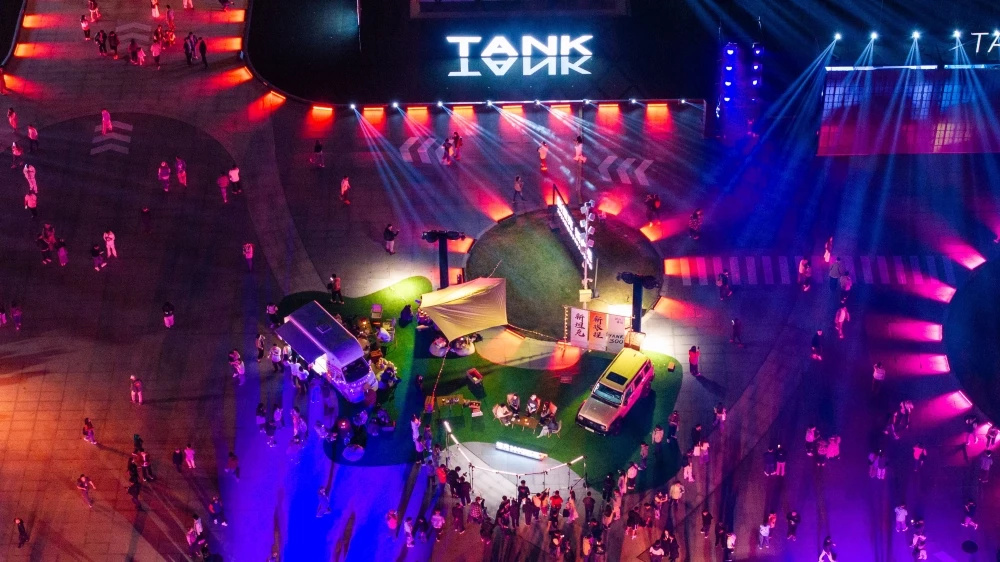 Обновленный внедорожник Tank 300 презентация в Китае