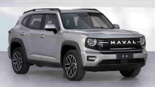 обновленный haval h7 кроссовер гибридный сбоку спереди
