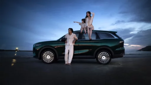 chery tiggo 9 в казахстане сбоку