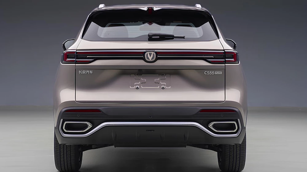 changan cs55 plus uni-s новое поколение iv сбоку сзади