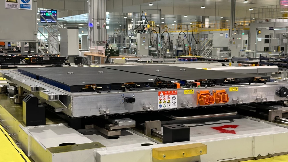 завод changan сборка батареи