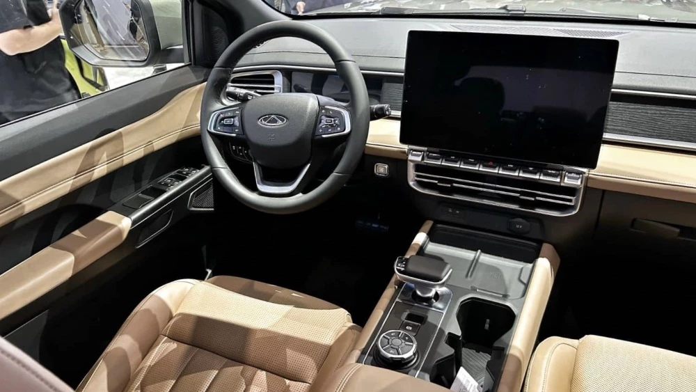 пикап Chery Himla интерьер в Шанхае 2025