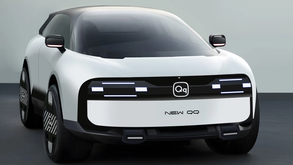 Chery New QQ концепт сбоку спереди