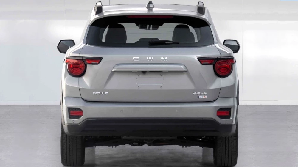 обновленный haval h7 кроссовер гибридный сзади