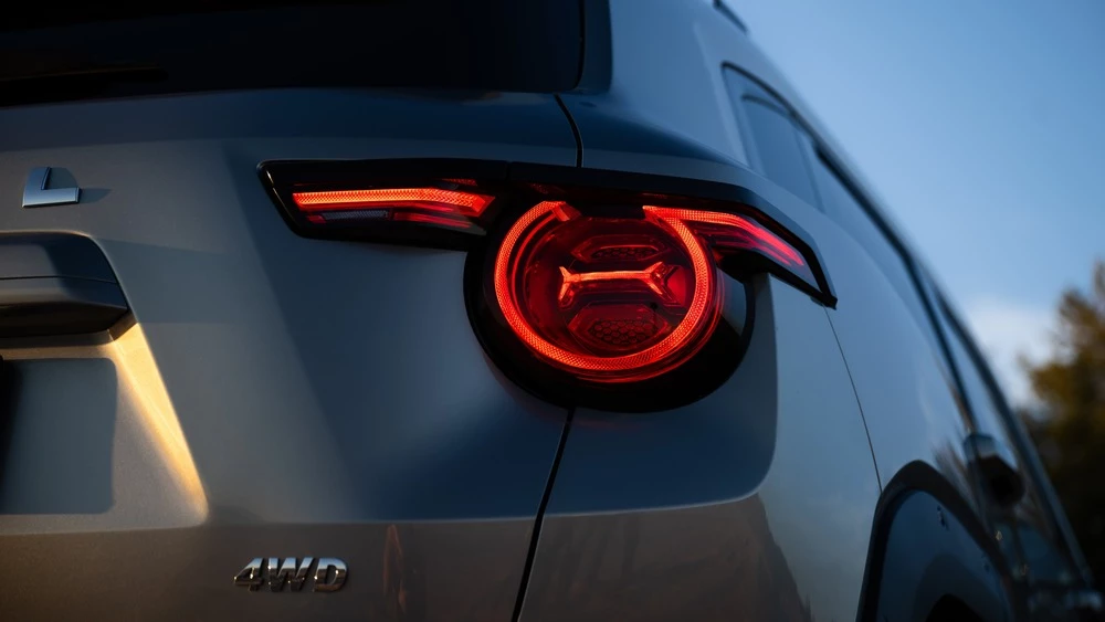 Haval H7 тест сзади фонарь