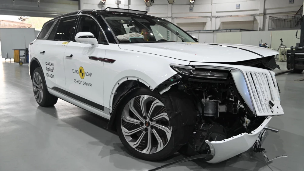 hongqi e-hs9 краш-тест euro ncap результаты пять звезд