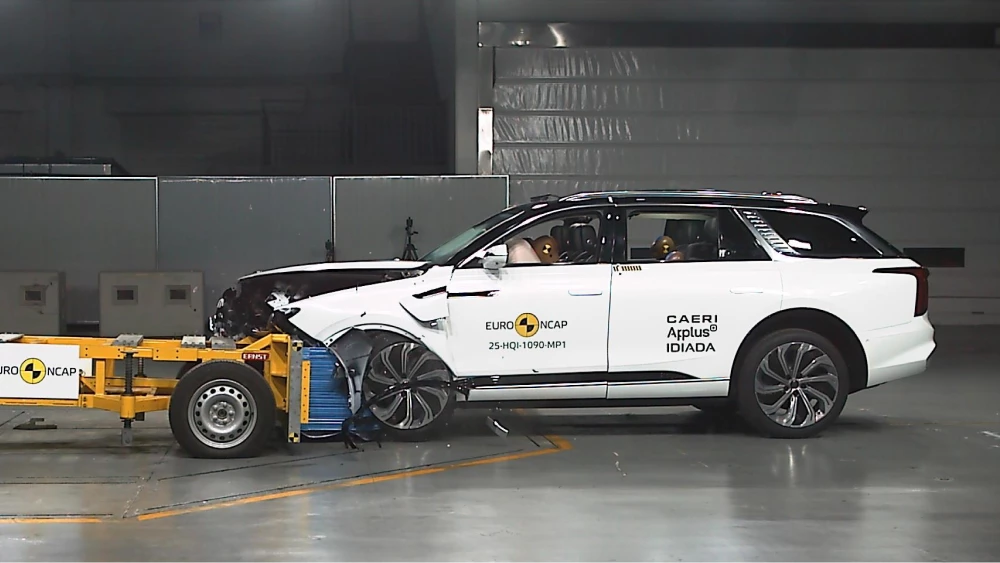 hongqi e-hs9 краш-тест euro ncap результаты пять звезд