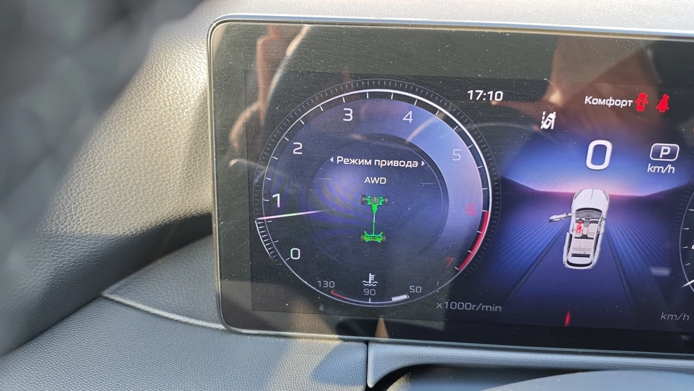 Hongqi HS3 тест мишина салон приборная панель