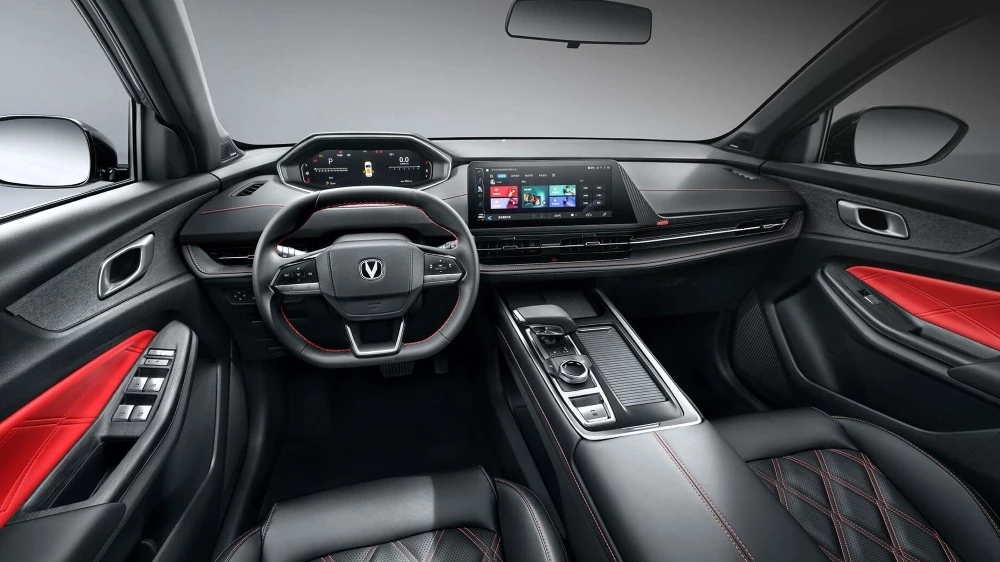 Changan CS55 Plus 2025 интерьер Uni-S