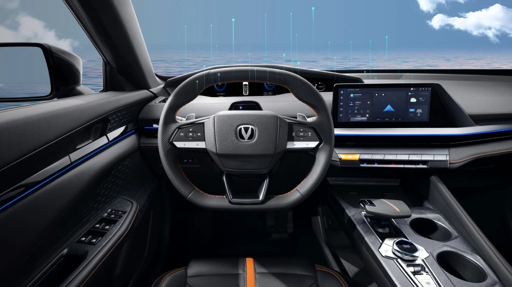 Changan Uni-V 2025 интерьер