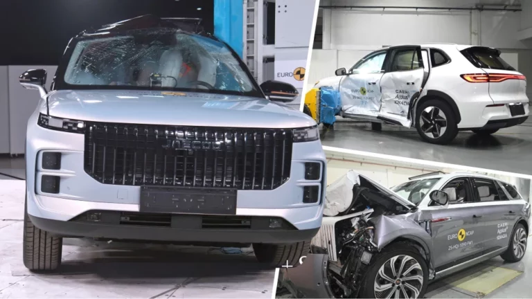 jaecoo j7 phev hongqi e-hs9 geely ex5 кроссоверы автомобили краш-тест euro ncap пять звезд