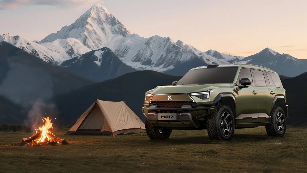 Mengshi M817 спереди сбоку