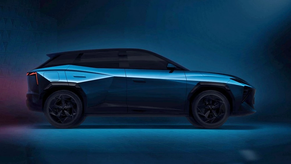 Кроссовер Omoda C3 сбоку