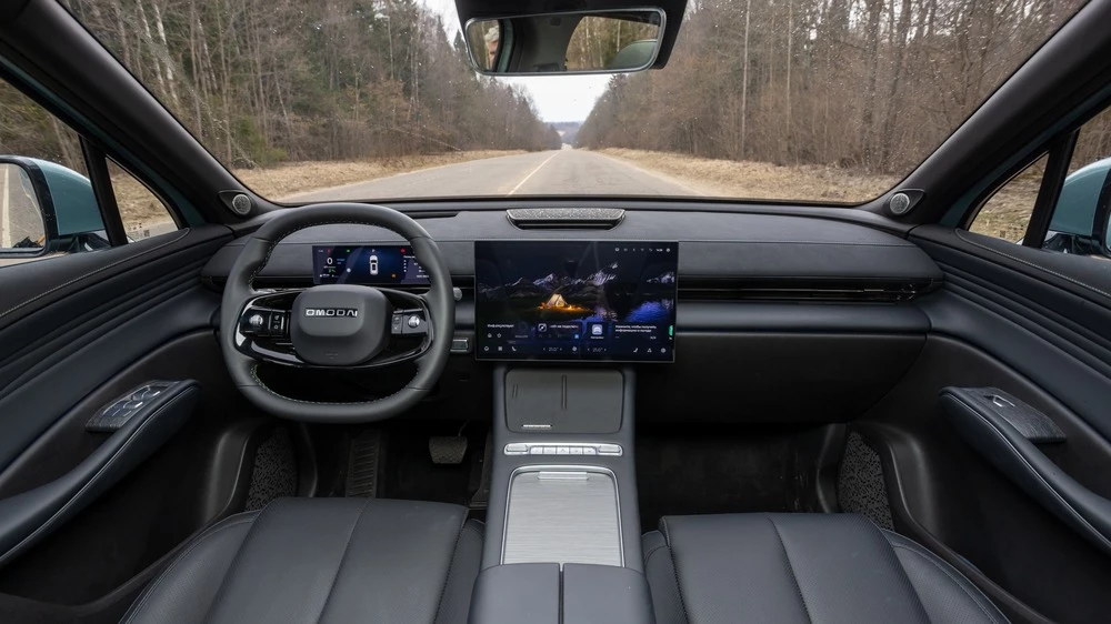 omoda c7 новая салон интерьер