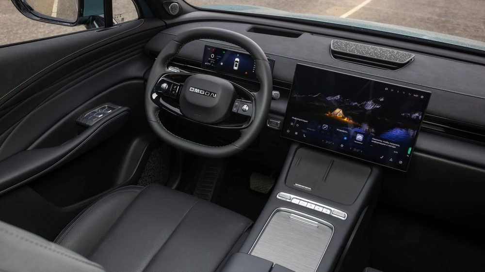 omoda c7 новая салон интерьер