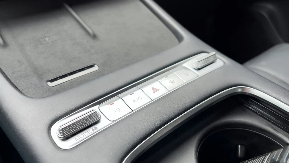 Omoda C7 тест салон интерьер тоннель клавиши