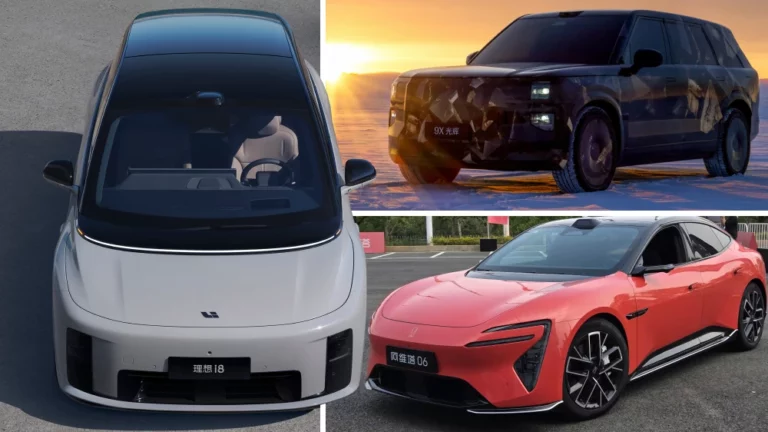 шанхайский автосалон электромобили гибриды li auto i8 zeekr 9x avatr 06