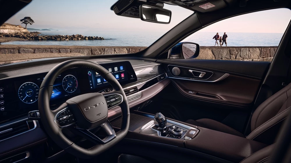 Chery Tiggo 7L в России интерьер