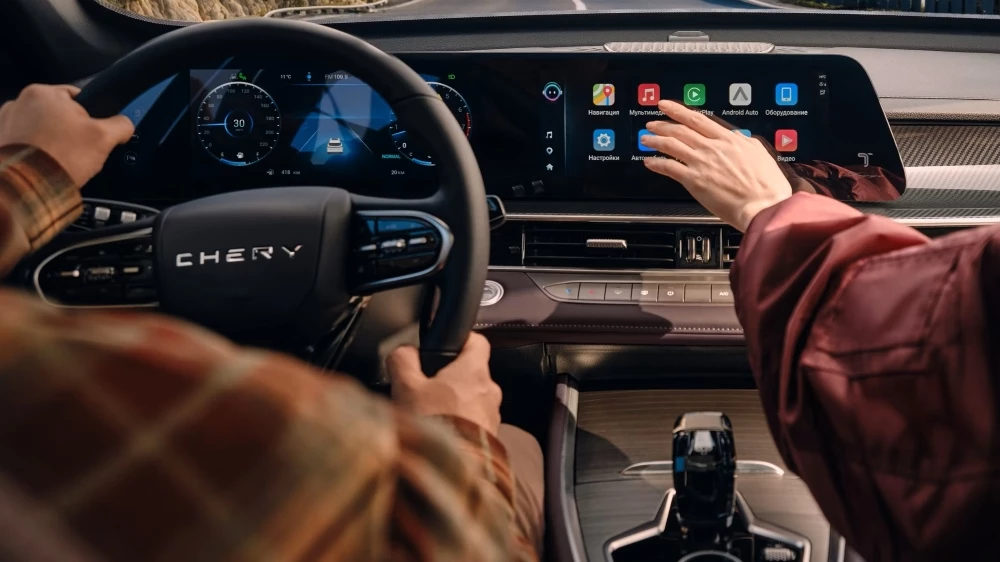 Chery Tiggo 7L в России интерьер